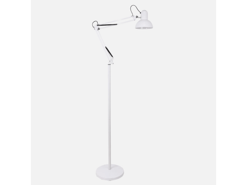  Lampadaire fabrilamp rutilo e27 coloris blanc 180 x 28 x 28 cm 140341001 - Conforama C