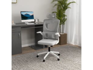 Chaise de bureau <strong>MEULVA</strong> <strong></strong> avec assise réglable en hauteur