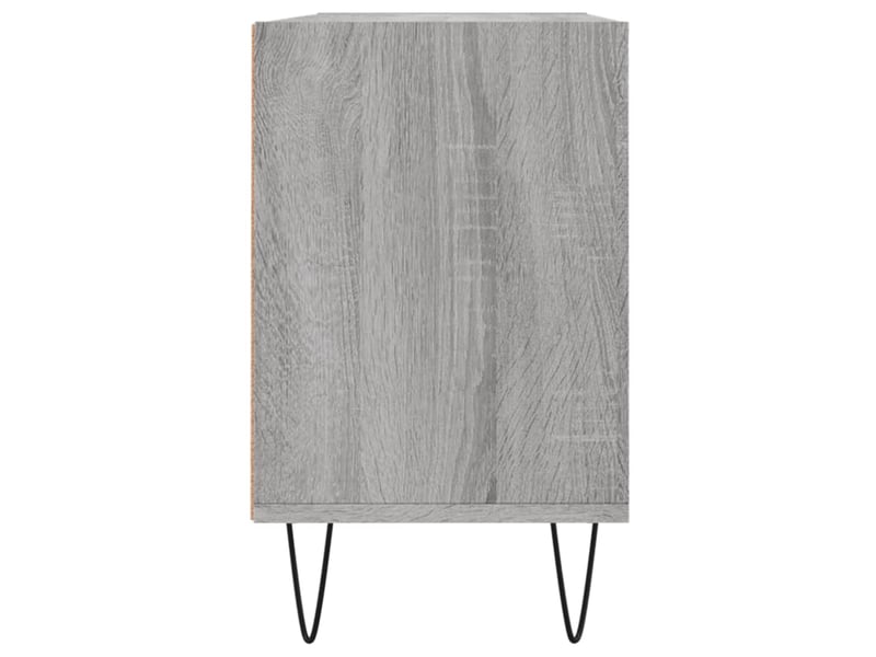  Meuble tv - banc tv - meuble de rangement sonoma gris 103,5x30x50 cm bois d'ingénierie  - Conforama E