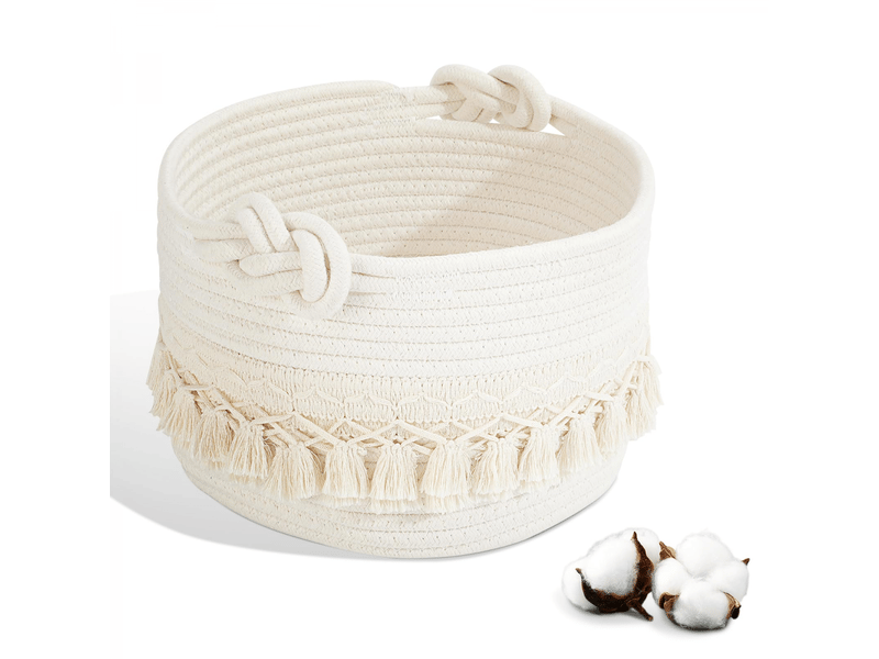 Paniers et boîtes de rangement decoration salle de bain, panier rangement salle de bain - Conforama A