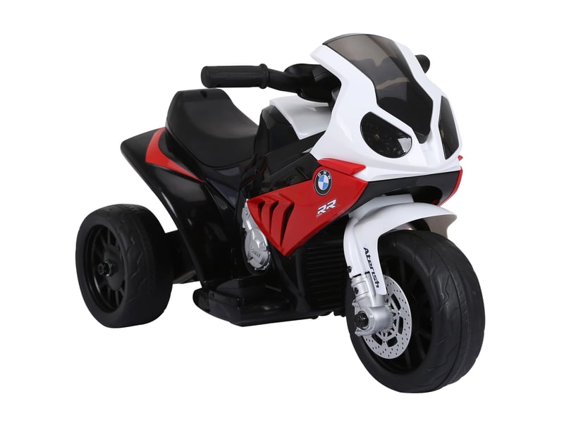  Moto électrique bmw s1000 rr sous licence, 3 roues, 6 v, 2,5 kmh, effets lumineux et sonores, charge jusqu'à 20 kg  - Conforama B