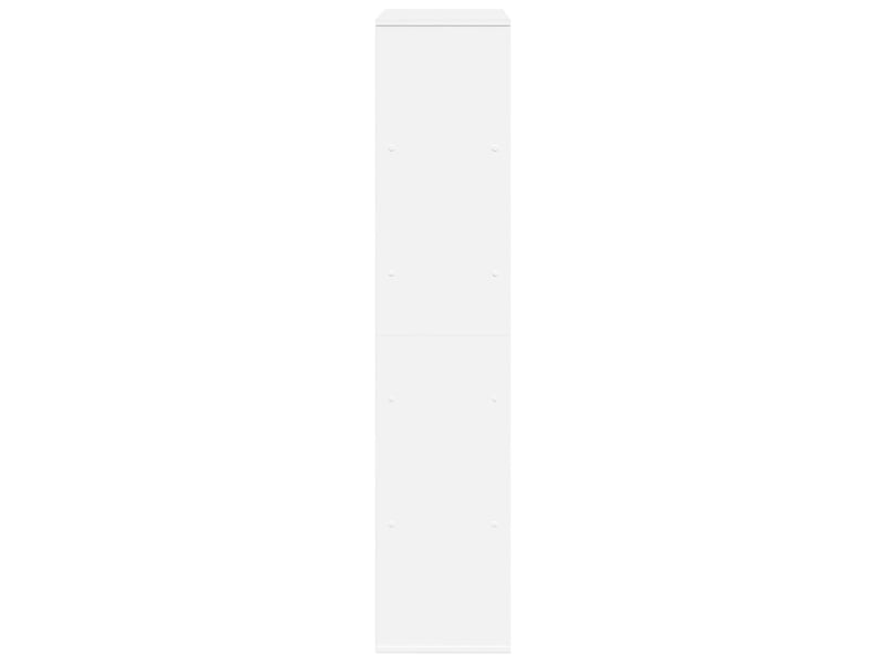  Bibliothèque, armoire à livres blanc 100x33x156,5 cm bois d'ingénierie shl7693  - Conforama E