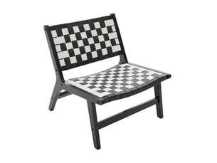 Fauteuil fixe <strong>MODFU</strong> <strong></strong> Résine tressée bicolore vendu A l'unité