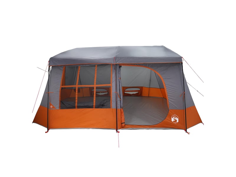  Tente de camping, tente familiale avec auvent imperméable 9 personne  - Conforama D