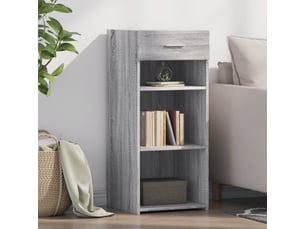 Buffet - bahut - meuble de rangement sonoma gris 40x42,5x93 cm bois d'ingénierie