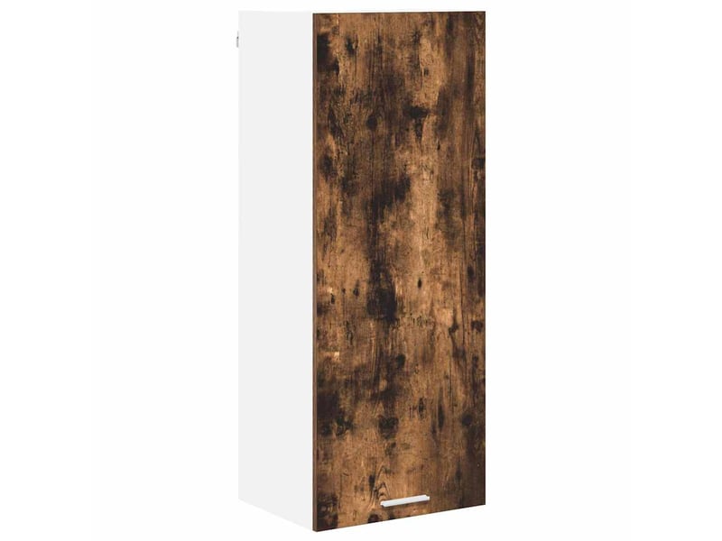  Meuble de rangement, armoire suspendue chêne fumé 40x31x100cm bois d'ingénierie shl7821  - Conforama A