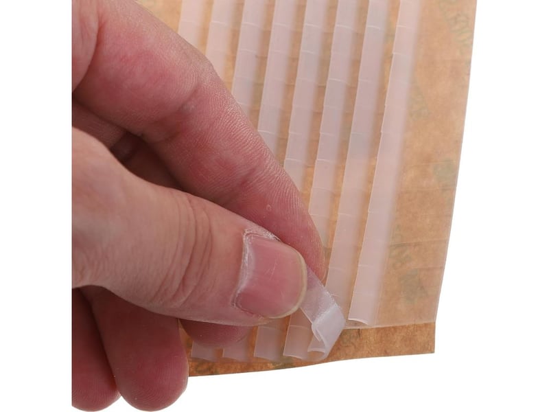 Bandes adhésives en silicone antidérapantes pour cintres - Conforama C