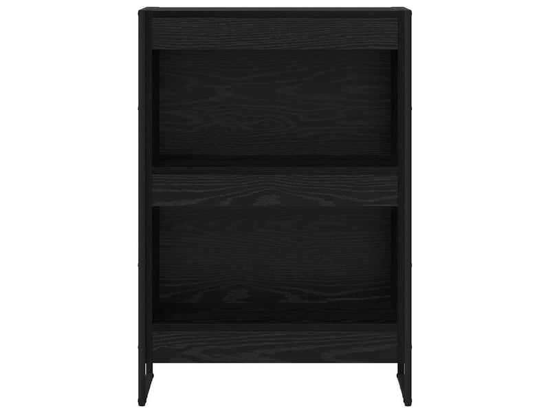  Bibliothèque, armoire à livres 60 x 30 x 86,5 cm bois d'ingénierie chêne noir  - Conforama E