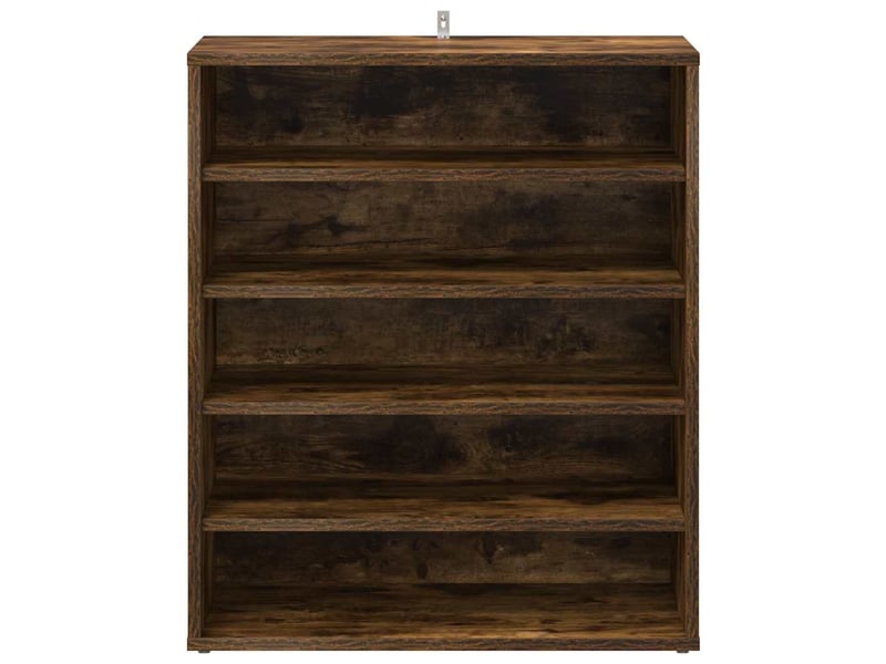  Meuble à chaussures, armoire à chaussures 60x35x70 cm chêne fumé shl8698  - Conforama E