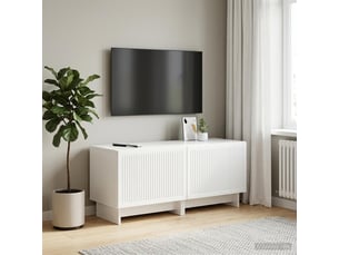 Meuble tv coloris blanc 49 cm <strong></strong>  <strong></strong>