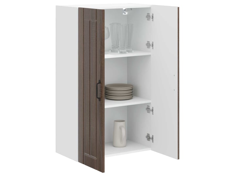 Meuble mural de cuisine, armoire de cuisine chêne brun 60x31x100cm shl9963 - Conforama C