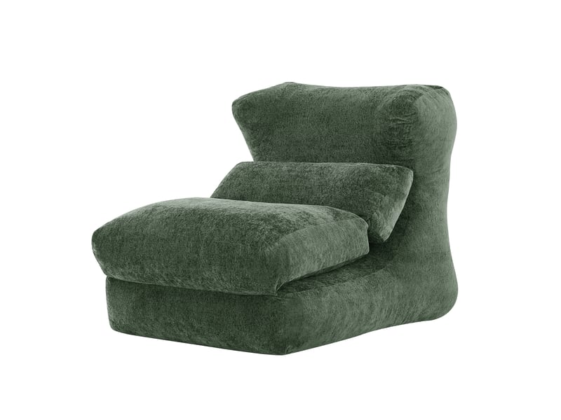  Fauteuil convertible en chaise longue vert W3454P439882 - Conforama A