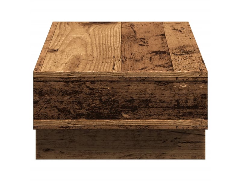  Support de moniteur table meuble bureau vieux bois 50 x 27 x 15 cm bois d'ingénierie marron 02_0045010  - Conforama C