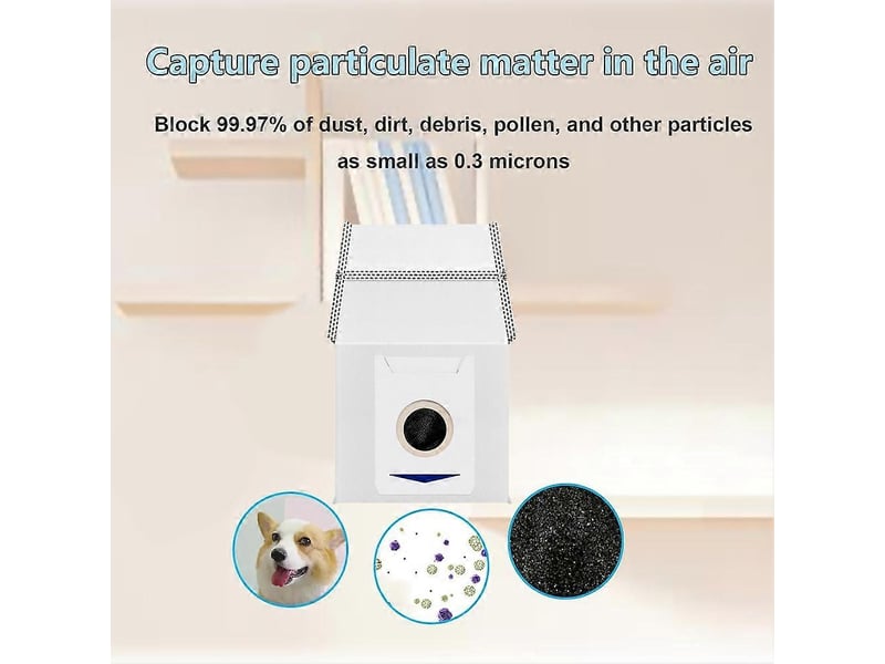  14pcs vacuum bags for deebot t30 omni t30 maxt30 pro robot vacuum cleaner replacement garbage bags  - Conforama B