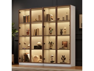 Vitrine coloris blanc  <strong>ZERBACO</strong> <strong></strong> - x