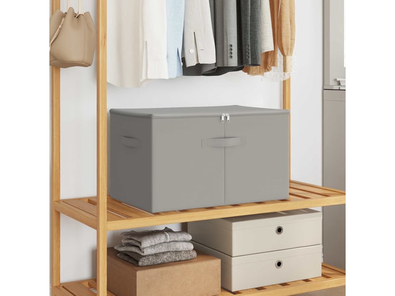  Boîte de rangement 6 pcs tissu intissé 55x35x32 cm 61,6 l shl2893  - Conforama B