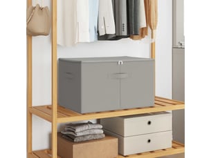 Boîte de rangement 6 pcs tissu intissé 55x35x32 cm 61,6 l shl2893
