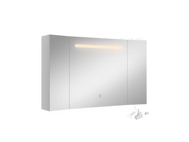  Vicco armoire de toilette, blanc, 100x60cm  - Conforama A
