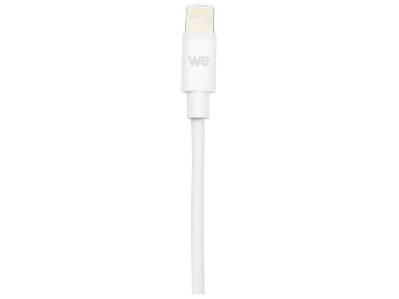 Chargeur USB WE CHARGEUR SECT 2.4A + CABLE 1M BLANC - Conforama C