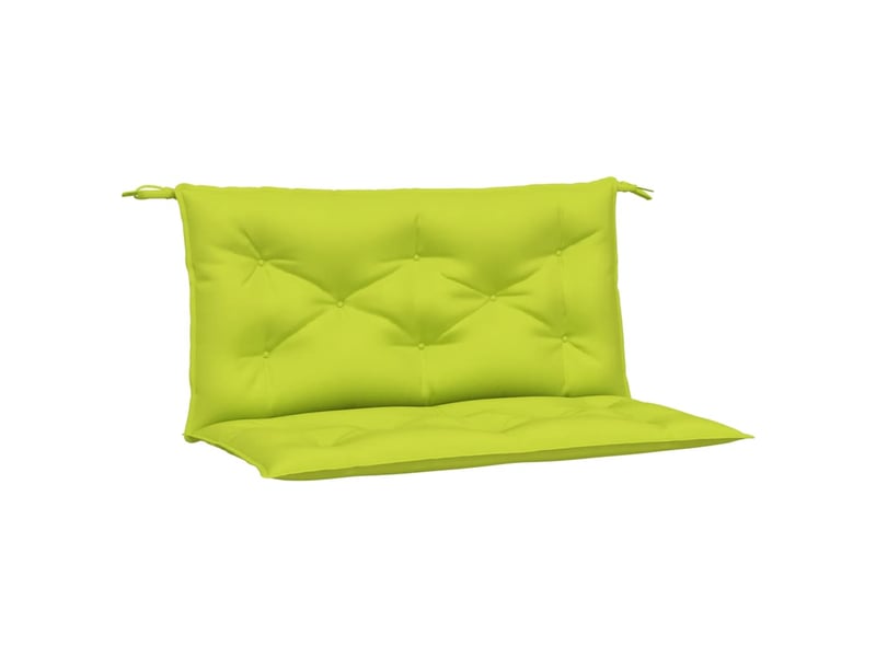  Lot de 2 coussins de banc de jardin, coussins d'assise vert vif tissu oxford cf58709  - Conforama A