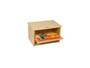 Educo casier de puzzle - tailles de puzzle 34 x 34