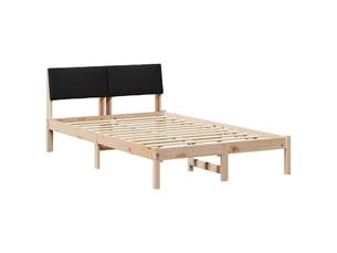 Lit 2 places 120x190cm    coloris marron