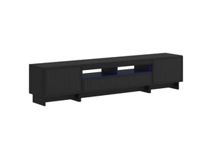 Meuble tv coloris noir 49 cm <strong></strong> <strong></strong>