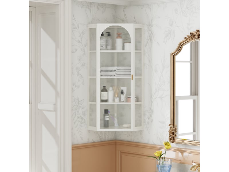  Armoire murale 4 niveaux 56 x 40 x 105 cm evryae  - Conforama B