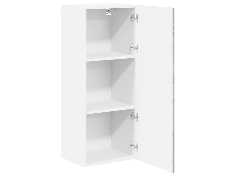 Meuble mural de cuisine | armoire de cuisine gris sonoma 40x31x100cm shl314 - Conforama D