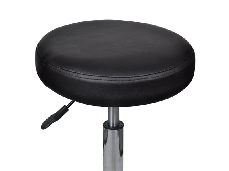  Tabouret de bureau noir  - Conforama B