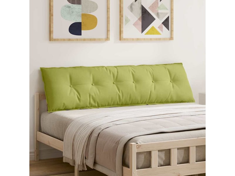  Coussin de dos, coussin de dossier vert clair 180 x 19 x 50 cm tissu cf55052  - Conforama B