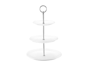 Plateau de service à étages 3 niveaux h37.5cm