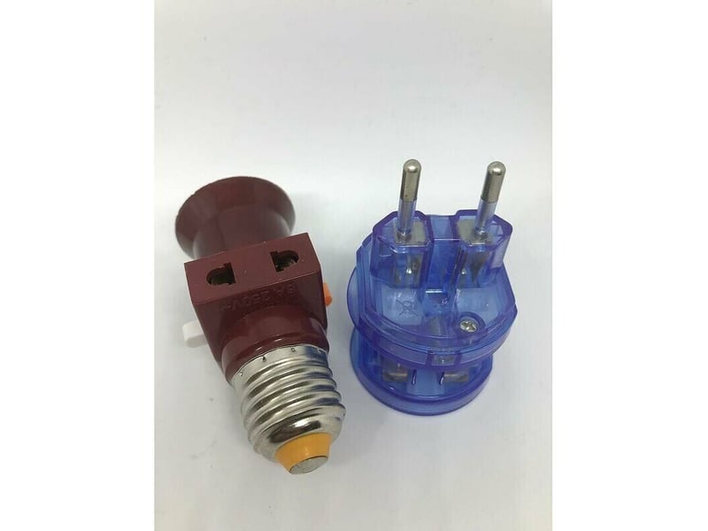  Lot de 2 douilles voleuse a vis e27 avec interrupteur 6a，250v [classe énergétique a] [classe énergétique a]  - Conforama D