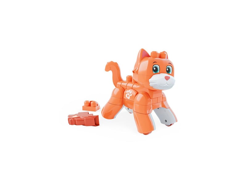  Jeu de construction 3 en 1 mon chaton avec roues 25 pieces MEG0194735379392 - Conforama C