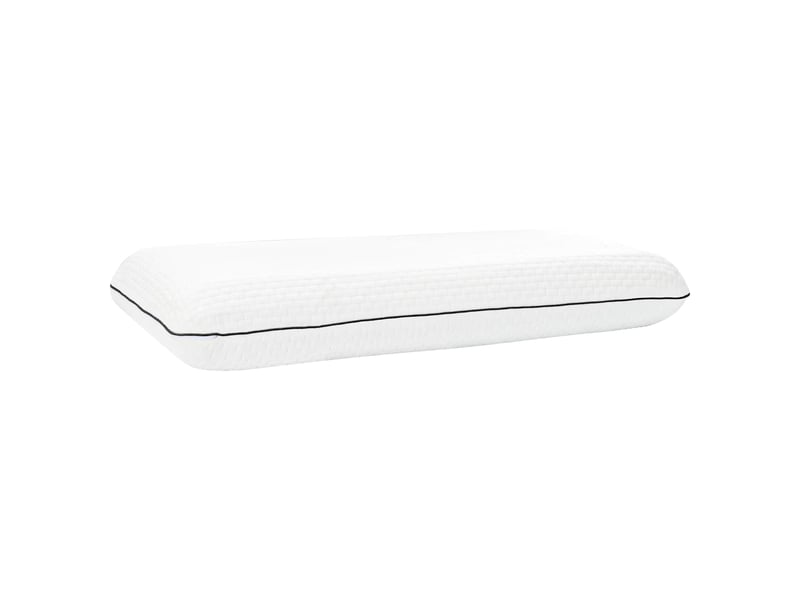 Oreiller, coussin de sommeil 70 x 40 x 14 cm moyen mousse de gel blanc cf55933 - Conforama A
