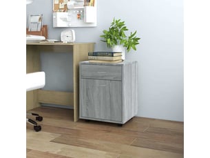 Armoire     <strong></strong> <strong></strong> coloris gris largeur 45 cm