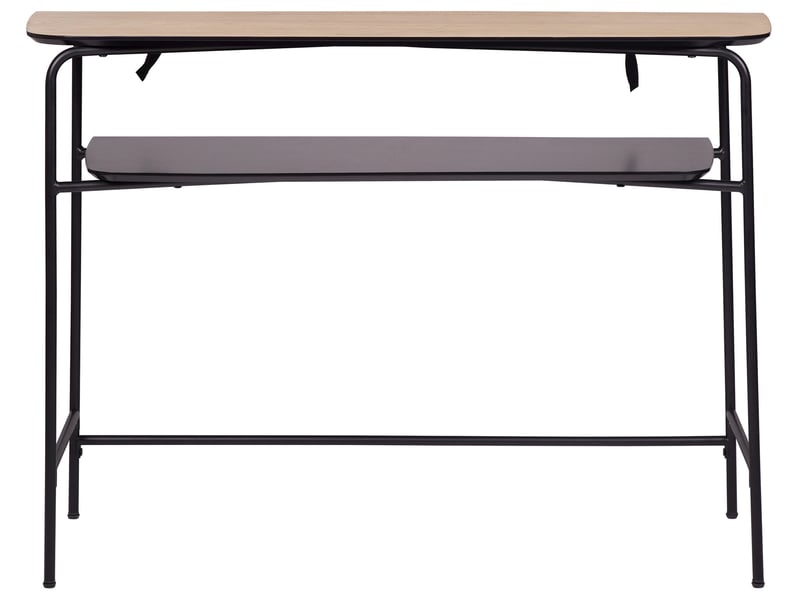 Console LOMOCO KYOTO coloris noir et bois - Conforama D