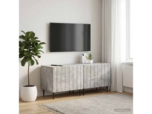 Meuble tv coloris gris 49 cm <strong></strong>  <strong></strong>