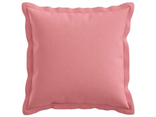 Lot de 2 housses de coussin houten rose 45 x 45 cm lin synthétique cf49555