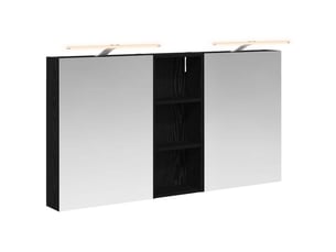 Ensemble de meubles de salle de bain 3 pcs 130x14.5x70 cm shl9108