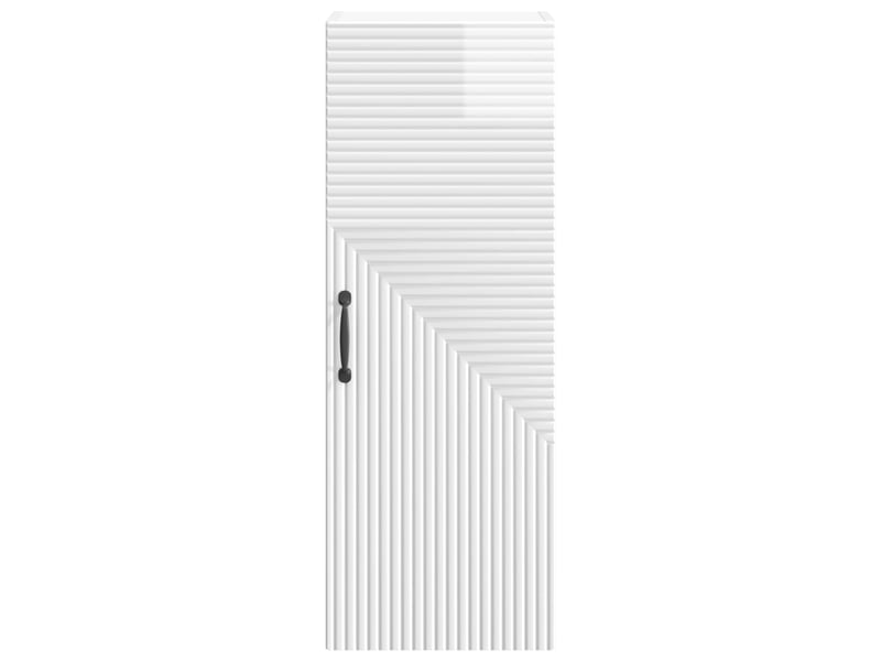  Armoire murale salon, meuble de rangement blanc brillant 33 x 34,5 x 90 cm shl4554  - Conforama D