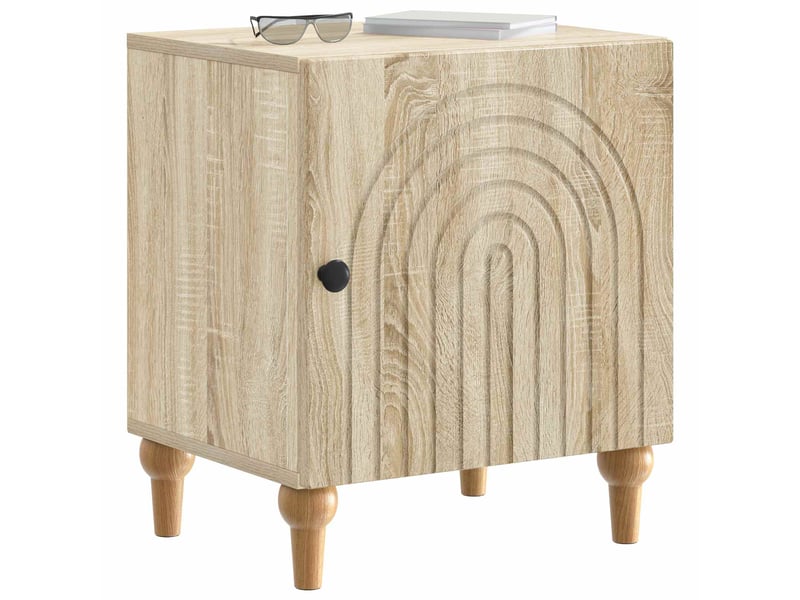  Table de chevet - cabinet de chevet - table de nuit chêne sonoma 43 x 34,5 x 50 cm  - Conforama B