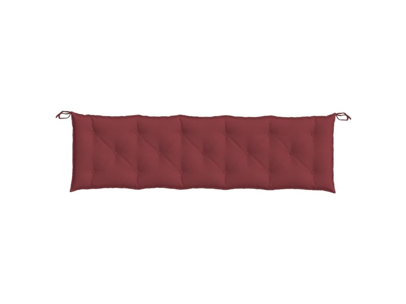  Coussin de banc de jardin, coussin d'assise rouge bordeaux mélangé tissu cf52821  - Conforama D
