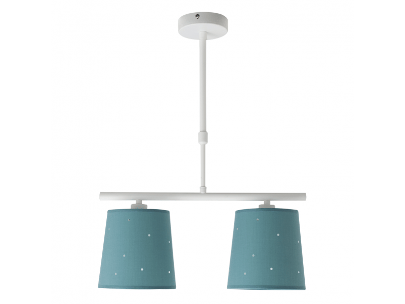  Lampe enfant fabrilamp consciencia 2 lumières e14 turquesa 122852048 - Conforama A