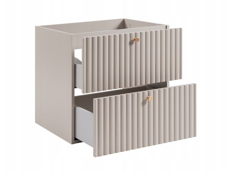  Meuble sous vasque suspendu bello cachemire 60 cm  - Conforama E