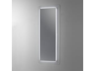Miroir de salle de bain rectangulaire mural à led 65x167 comet