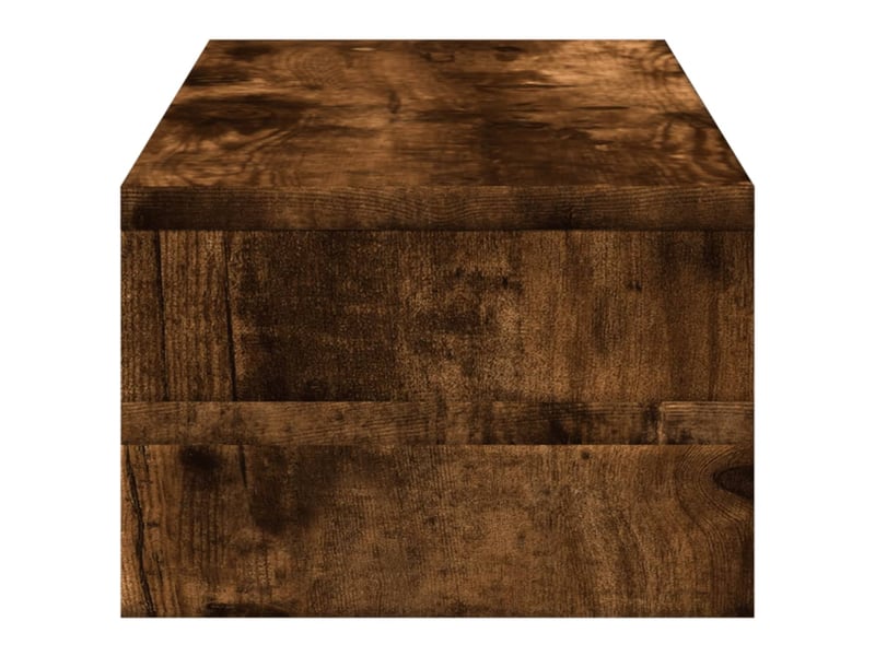  Support de moniteur table meuble bureau 54 x 22 x 15 cm bois d'ingénierie marron 02_0044889  - Conforama C