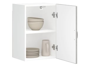 Meuble de rangement, armoire murale de cuisine lucca sonoma gris bois ingénierie shl2470