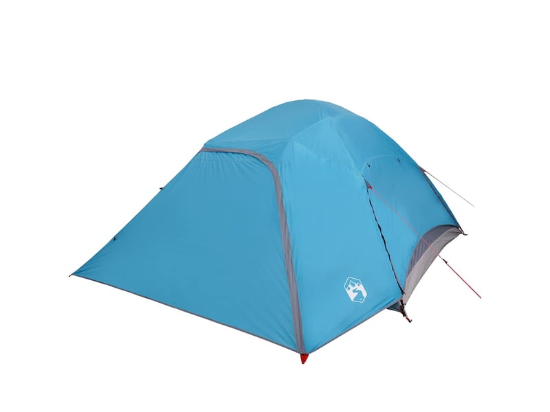 Tente de camping, tente familiale à dôme 6 personnes bleu imperméable shl67812 - Conforama D