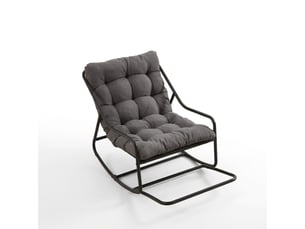Fauteuil fixe  <strong></strong> Tissu gris